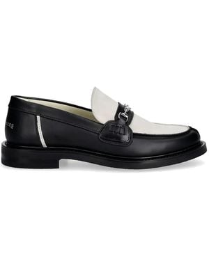 Filling Pieces Loafer Mit Logo-Detail - Schwarz