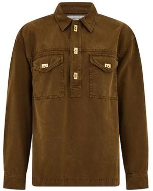 Ferragamo Workwear Shirt - Green