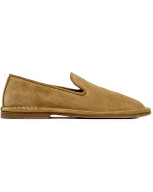 Buttero Ercole Loafer Aus Wildleder - Natur