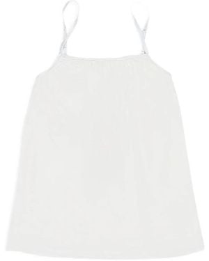 CALLIPYGIAN Katoenen Tanktop - Wit