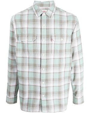 Levi's Check-Print Shirt - Green