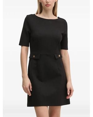 GAUDI Button Detail Dress - Black