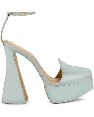 Cult Gaia Laina Platform Pumps - White