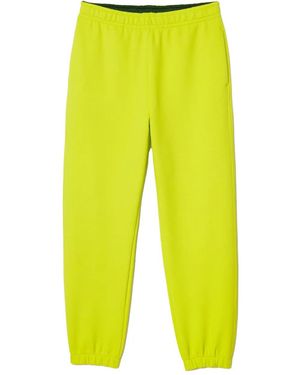 Lacoste Drawstring-Waist Track Trousers - Yellow
