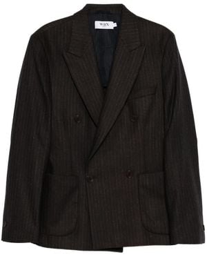 Wax London Blazer À Boutonnière Croisée - Noir