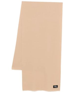 Maison Kitsuné Fringed Wool Scarf - ナチュラル