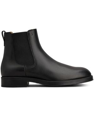 Tod's Leather Chelsea Boots - Black