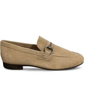 Antica Cuoieria Suede Loafers - White