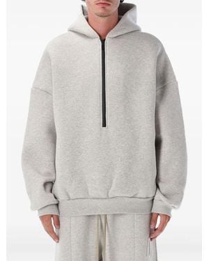 Fear Of God Athletic Half-Zip Hoodie - Grey