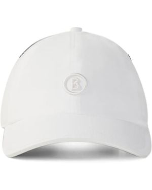 Bogner Cap Ray Logo-Embroidered Six-Panel Hat - White