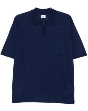 C.P. Company Cotton Polo Shirt - Blue