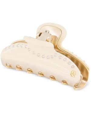 Alexandre De Paris Vendôme Crystal-Embellished Hair Clip - Natural