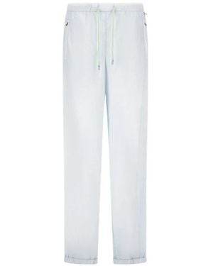 Herno Drawstring-Waist Trousers - White