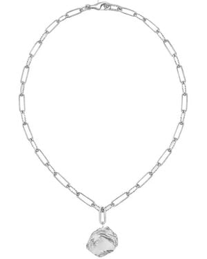 Yoj Collier Mao En Chaîne - Blanc