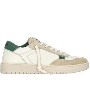 Evenuel Paneled Low-Top Sneakers - White