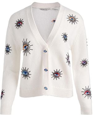 Alice + Olivia Bradley Cardigan - Weiß