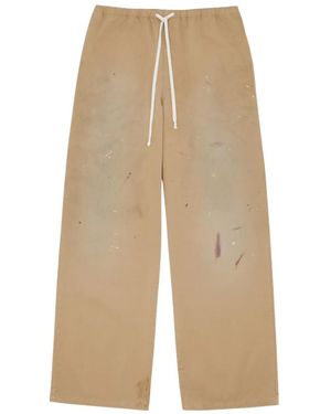 MM6 by Maison Margiela Trousers - Natural