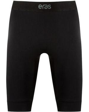 Amir Slama Elasticated Slim-Fit Shorts - Black