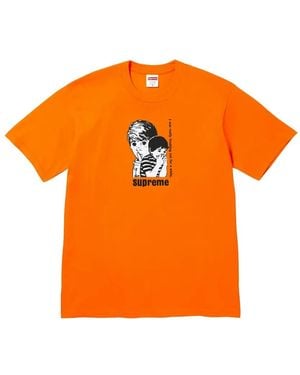 Supreme Freaking Out T-Shirt - Orange