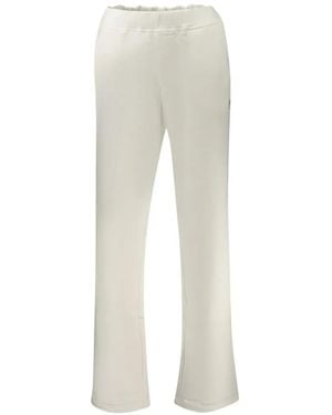 North Sails Logo-Patch Track Pants - White
