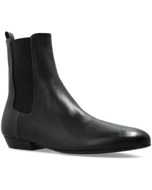 Marsèll Leather Chelsea Boots - Black