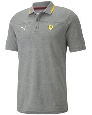 PUMA X Ferrari Race Polo Shirt - Grey