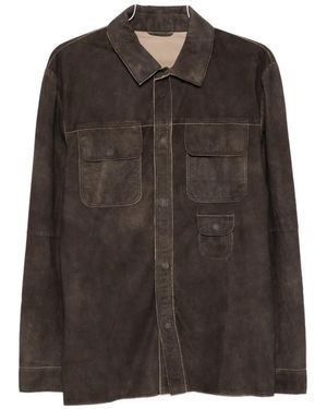 Giorgio Brato Chest-pocket shirt - Braun