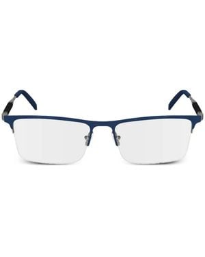 Ferragamo Eyewear Eckige Brille - Weiß