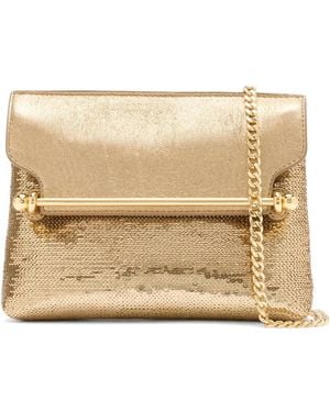 Strathberry Bandolera Stylist Mini Con Lentejuelas - Neutro