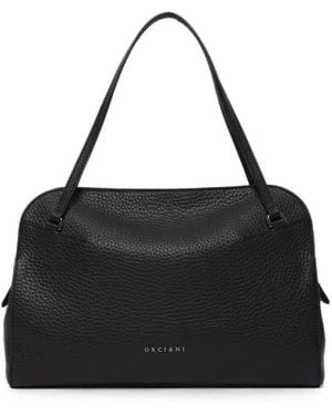 Orciani Lido Shoulder Bag - Black