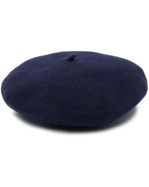 Maison Margiela Berretto Con Dettaglio Cuciture - Blu