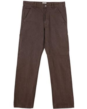 Roy Rogers Workwear Cargo-Pockets Pants - Brown