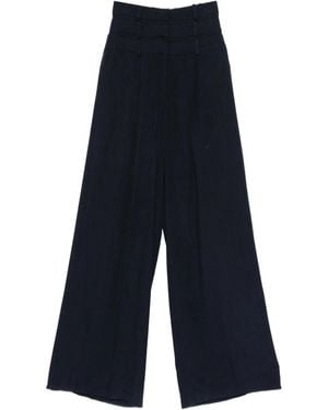 Viktor & Rolf Pantalones A Capas - Azul