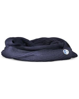 North Sails Logo-Patch Scarf - Blue