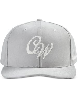 CEDARWOOD Logo-Embroidered Baseball Hat - Grey