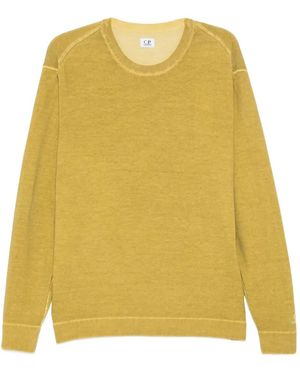 C.P. Company Cotton Dyed Jumper - Yellow