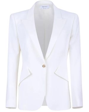 McQueen Wool Blazer - White