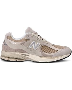 New Balance 2002R Suede Mesh Trainers - White
