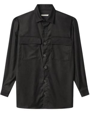 hinnominate Buttoned Pocket Shirt - Black