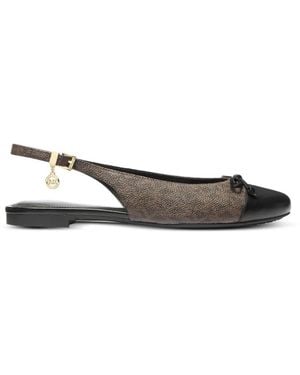 Michael Kors Piper Slingback Ballet Flats - White