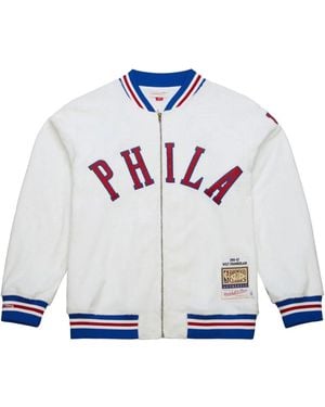 Mitchell & Ness Nba 76Ers 1966 Wilt Chamberlain "Philadelphia 76Ers" Jacket - Gray