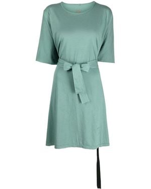 Rick Owens Tie-Front Short-Sleeved T-Shirt - Green