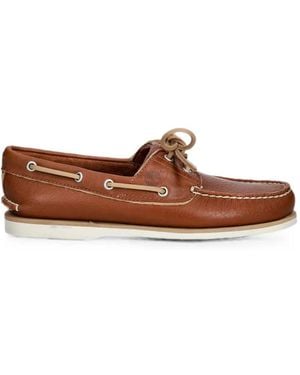 Timberland Lake House Lace-Up Boat Shoes - Brown