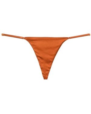 Kiki de Montparnasse Tous Les Jours G-String Thong - Brown