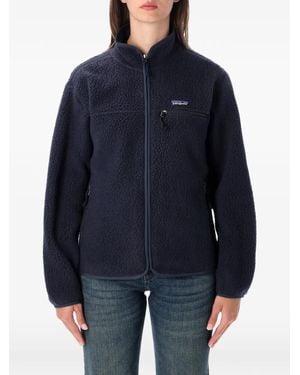 Patagonia Fleece Zip-Up Jacket - Blue