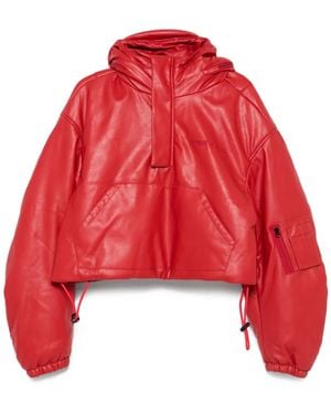 Kusikohc Padded Windbreaker - Red