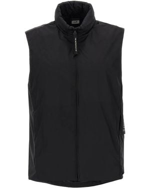 C.P. Company Pertex Sleeveless Gilet - Black