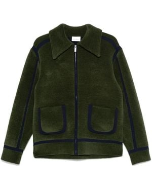 Drole de Monsieur La Veste Maille Jacket - Green