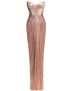 Maria Lucia Hohan Jasleen Draped Maxi Dress - White