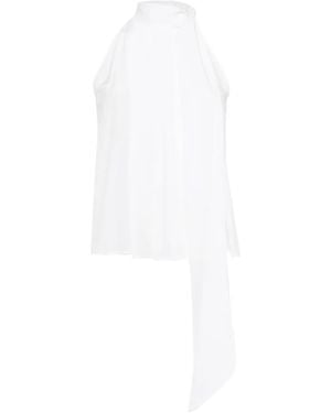 Max Mara Blusa Sin Mangas - Blanco
